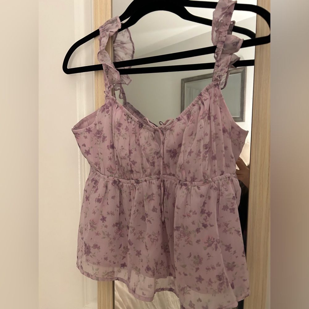 Hollister Lilac Babydoll Cami